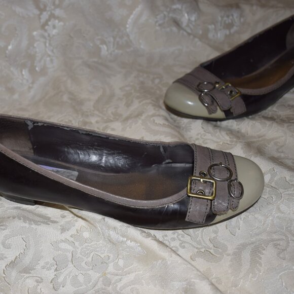 Nine West ballet Shoes Buckle Size 7.5 - Picture 12 of 14
